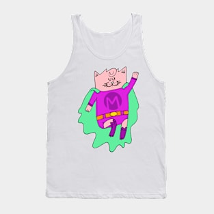 Super-Meow Tank Top